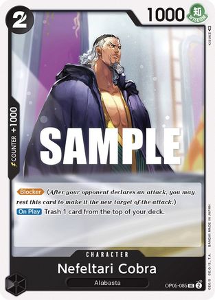 Image of Nefeltari Cobra (OP05-085) - Awakening of the New Era